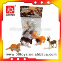 Cheap 4 pcs toys for animal winyl animal toys